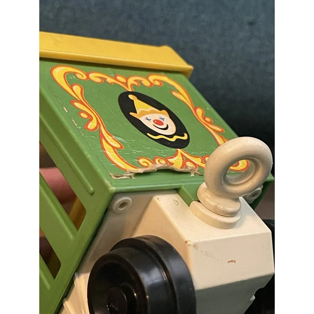 Vintage Fisher Price #991 Circus Train  With‎ 2 Lions